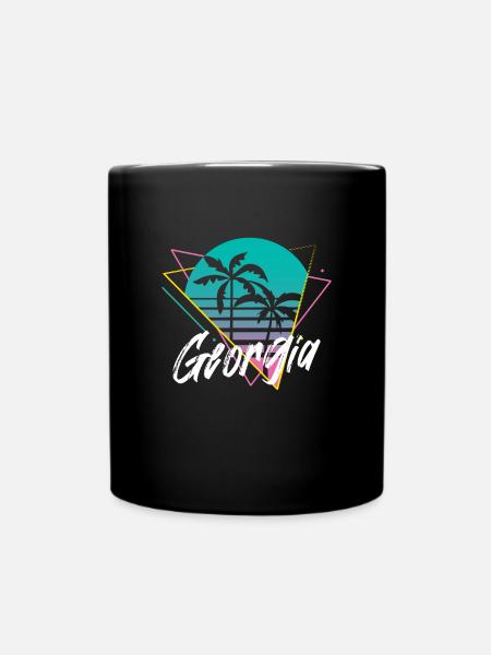 georgia - Tasse einfarbig - Schwarz