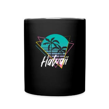 Hawaï - Mug uni - noir - Devant