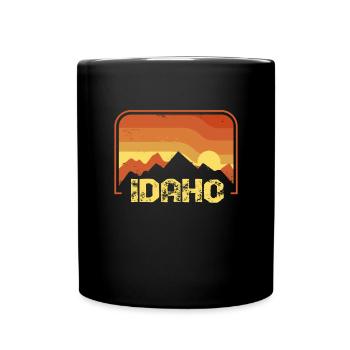 Idaho - Tasse einfarbig - Schwarz - Vorne