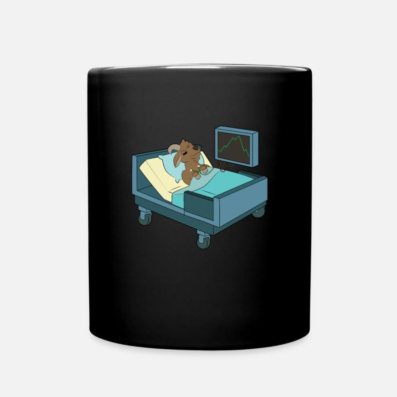 Hôpitaux de chèvres Montagnes - Mug uni - noir