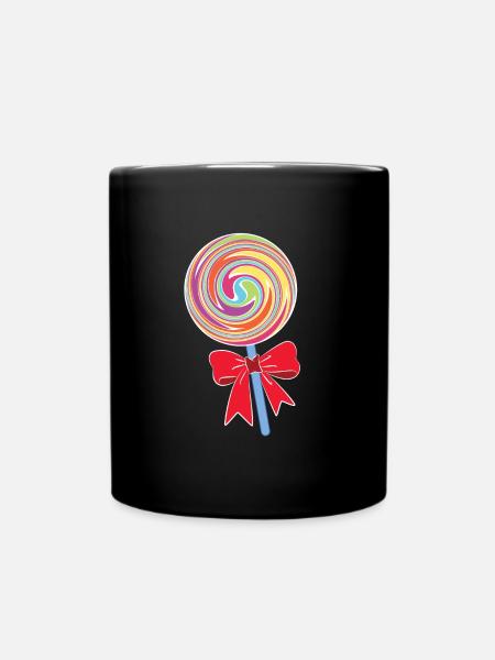 lollipop - Tasse einfarbig - Schwarz