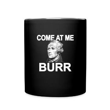 Komm zu mir, burr lustige Geschichte Alexander Ham - Tasse einfarbig - Schwarz - Vorne