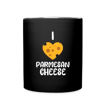 Parmesan - Tasse einfarbig - Schwarz - Vorne
