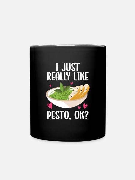Parmesan - Tasse einfarbig - Schwarz
