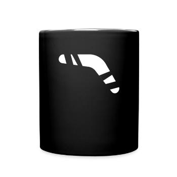 Boomerang - Mug uni - noir - Devant