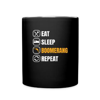 Boomerang - Mug uni - noir - Devant