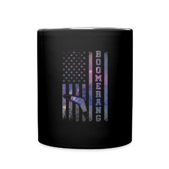 Boomerang - Mug uni - noir - Devant