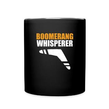 Boomerang - Mug uni - noir - Devant