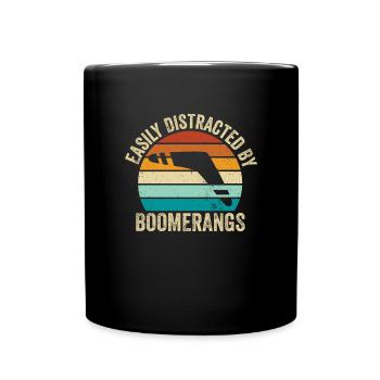 Boomerang - Mug uni - noir - Devant