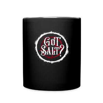 Got Salz Wicca Hexe Frauen okkulte Hexe bekommen S - Tasse einfarbig - Schwarz - Vorne