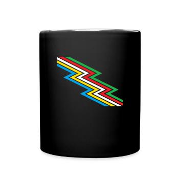 Behinderung Pride Month Awareness Disability Flagg - Tasse einfarbig - Schwarz - Vorne