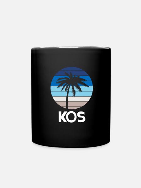 Kos - Tasse einfarbig - Schwarz