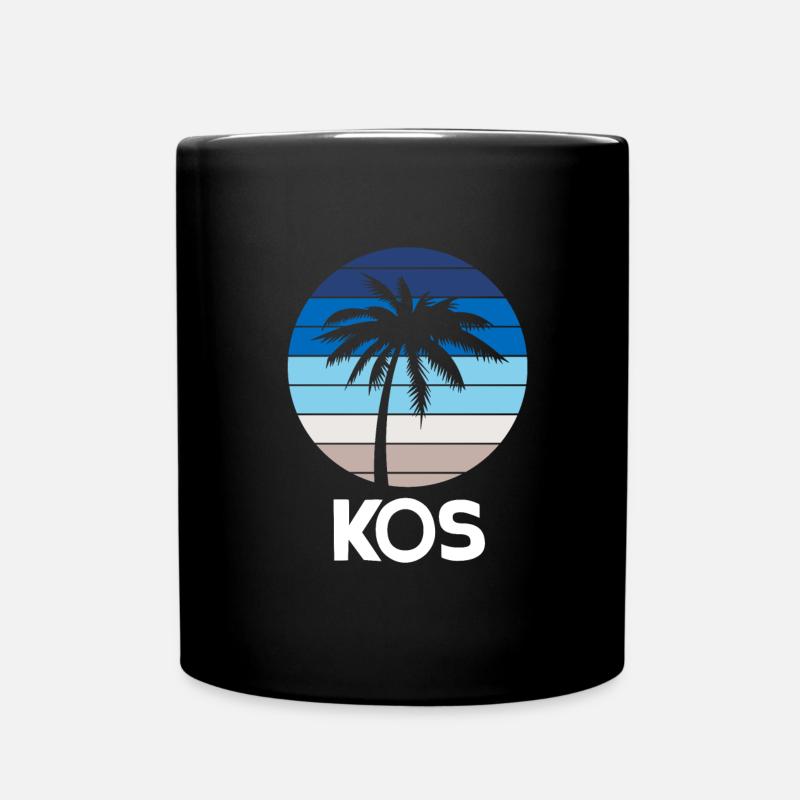 Kos - Tasse einfarbig - Schwarz