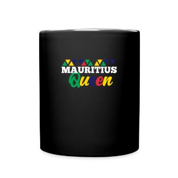 Mauritius - Tasse einfarbig - Schwarz - Vorne