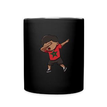 Maroc - Mug uni - noir - Devant