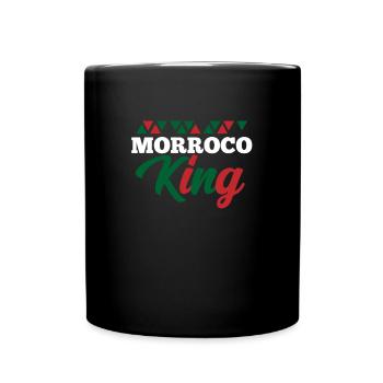 Maroc - Mug uni - noir - Devant