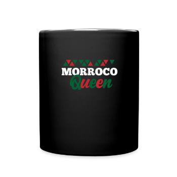 Maroc - Mug uni - noir - Devant