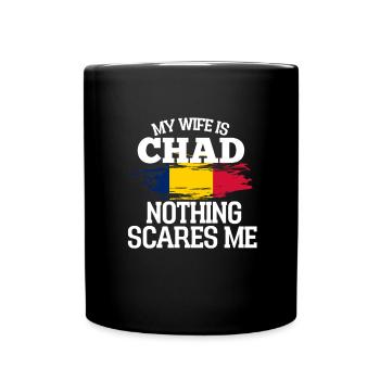 Chad Wife - Full Colour Mug - black - Front