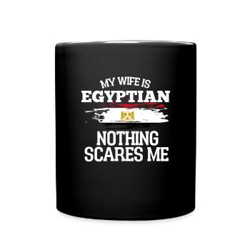 Egypte Épouse - Mug uni - noir - Devant