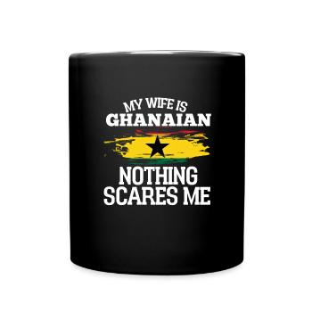 Épouse du Ghana - Mug uni - noir - Devant