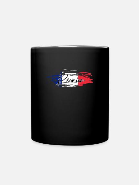 Reunion - Tasse einfarbig - Schwarz