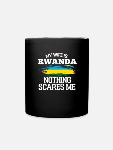 Rwanda - Mug uni - noir
