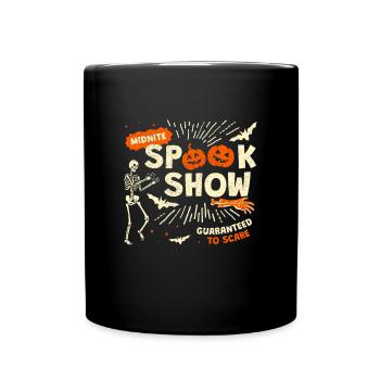 Spook Show Halloween Costume Skeleton - Full Colour Mug - black - Front