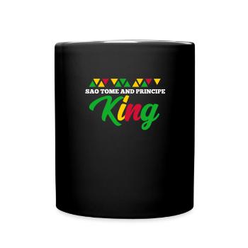 São Tomé - Mug uni - noir - Devant