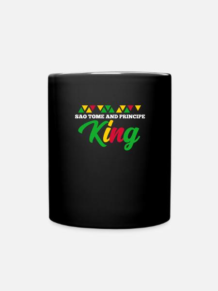Sao Tome - Tasse einfarbig - Schwarz