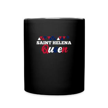 Saint Helena - Tasse einfarbig - Schwarz - Vorne