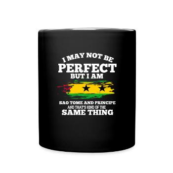 São Tomé - Mug uni - noir - Devant