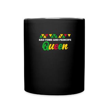 São Tomé - Mug uni - noir - Devant