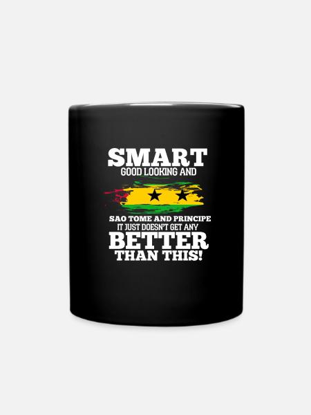 Sao Tome - Tasse einfarbig - Schwarz