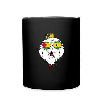 São Tomé - Mug uni - noir - Devant