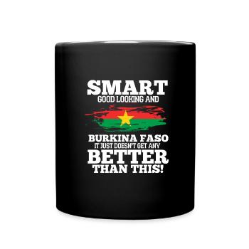 Burkina Faso - Full Colour Mug - black - Front