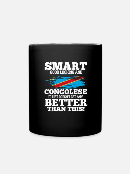 Congo - Mug uni - noir