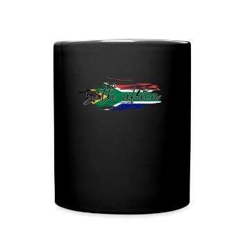 Afrique du Sud - Mug uni - noir - Devant