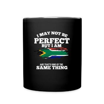 Afrique du Sud - Mug uni - noir - Devant