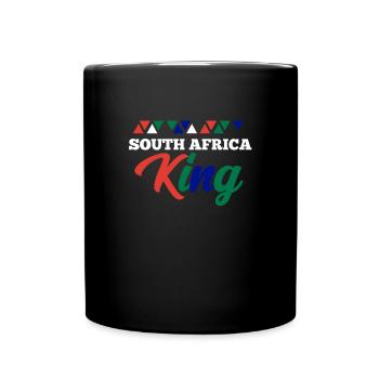 Afrique du Sud - Mug uni - noir - Devant