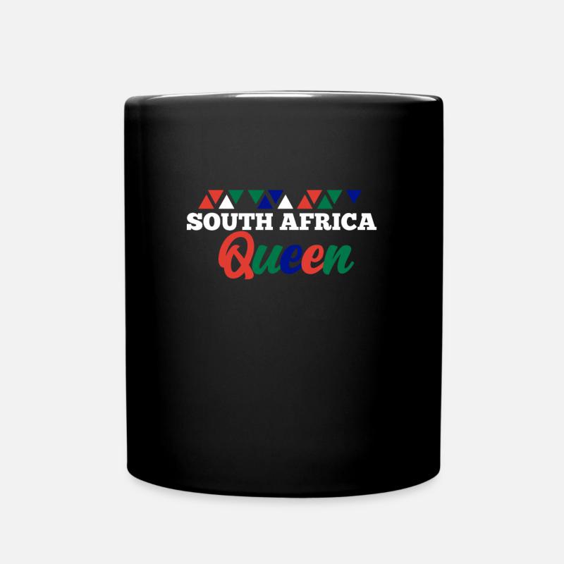 South Africa - Full Colour Mug - black