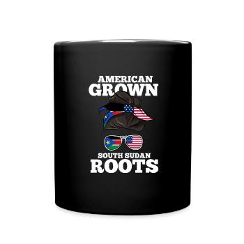South Sudan - Full Colour Mug - black - Front