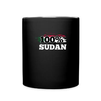 Sudan - Full Colour Mug - black - Front
