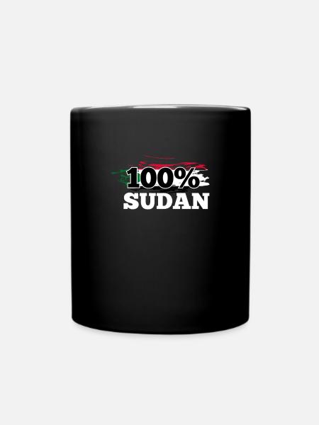 Sudan - Tasse einfarbig - Schwarz