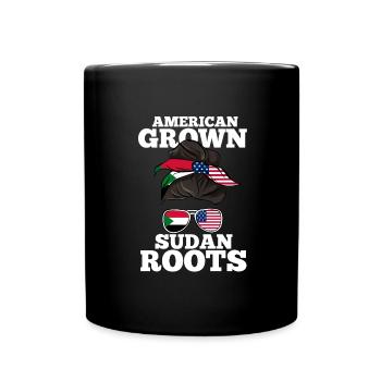 Sudan - Full Colour Mug - black - Front
