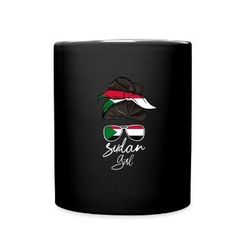 Sudan - Full Colour Mug - black - Front