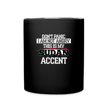 Sudan - Full Colour Mug - black - Front