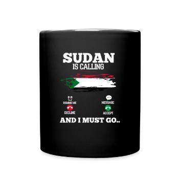 Sudan - Full Colour Mug - black - Front