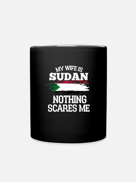 Sudan - Tasse einfarbig - Schwarz