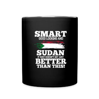 Sudan - Full Colour Mug - black - Front