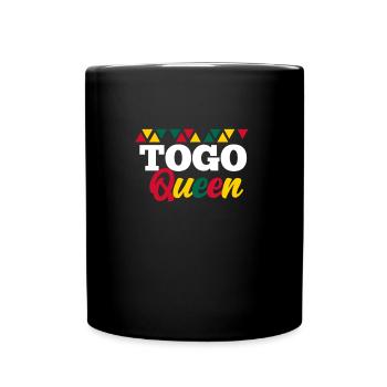 Togo - Tasse einfarbig - Schwarz - Vorne